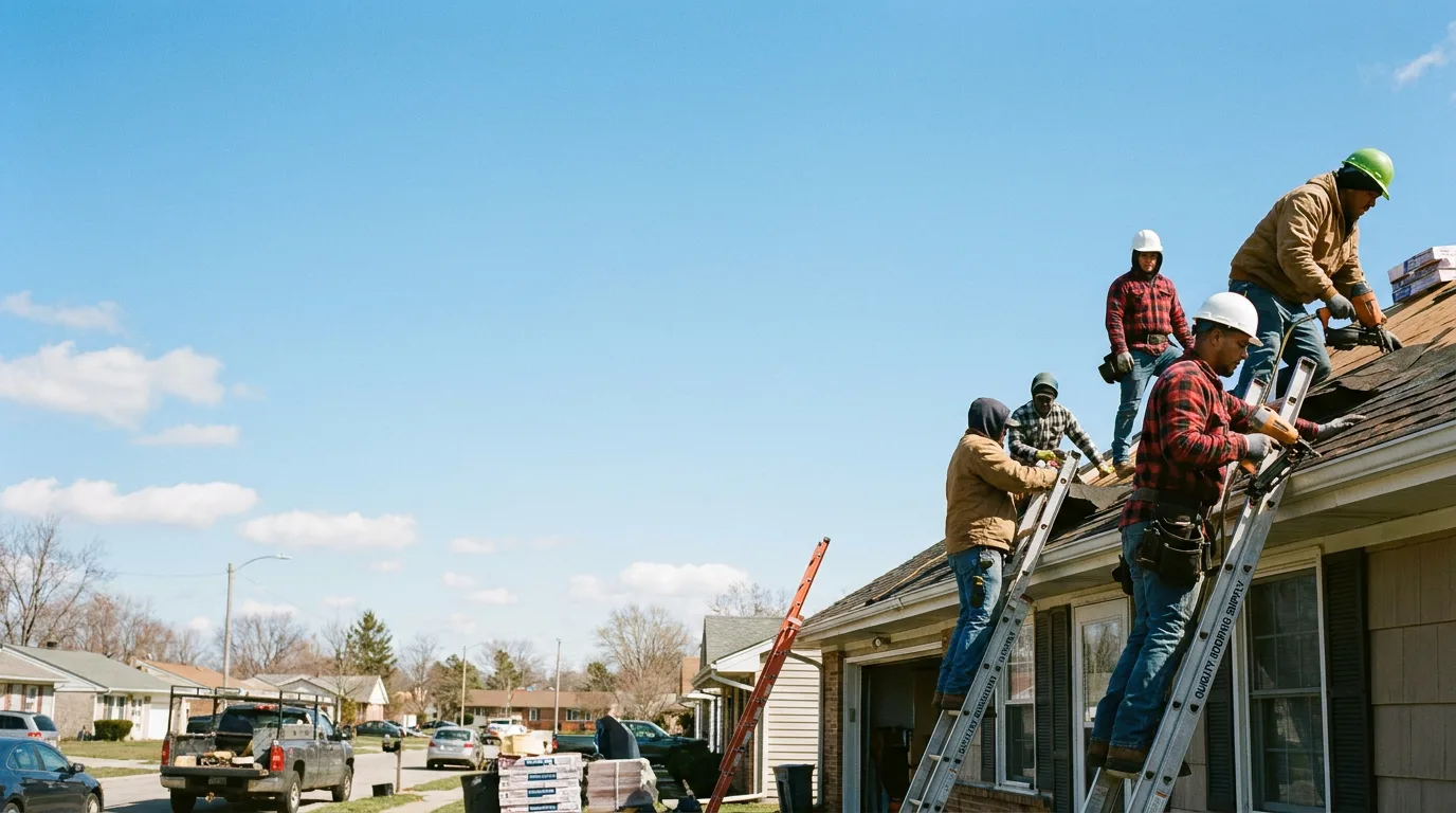 Roofing in Sandy Level, VA near me